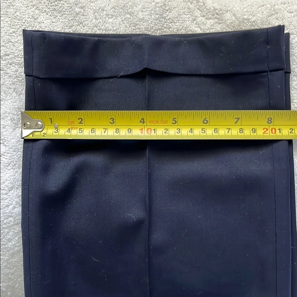 Roundtree & Yorke Blue Dress Pants Classic Fit
